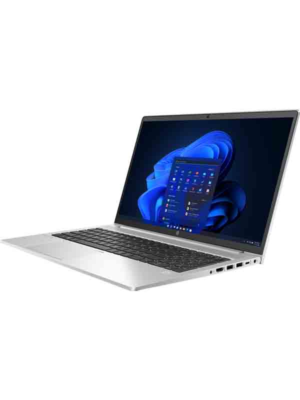 HP Probook 450 G9 Notebook, 12th Gen Intel Core i7-1255U, 8GB RAM, 512GB SSD, Intel Iris X Graphics, 15.6inch FHD (1920 x 1080) Display, Windows 11 Pro, Silver with Warranty | 6S7E6EA#BH5