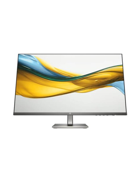 HP Series 5 527da, HP 27-Inch FHD Monitor, IPS Display, 1920x1080 Resolution, 100Hz Refresh Rate, 5ms GtG, 99% sRGB, HP Eye Ease, Dual 2W Speakers, Dual HDMI 1.4, VGA, Height/Tilt-Adjustable Stand, Metal Gray, 3-Year Limited Warranty | B11W6AT