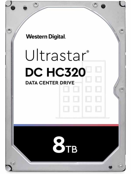 Western Digital 8TB Ultrastar DC HC320 SATA HDD - 