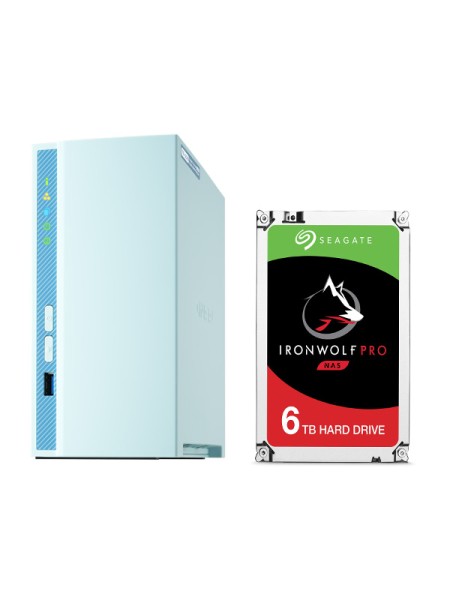 QNAP TS-230 2GB 2BAY + HDD SATA 6TB SEAGATE IRON WOLF Combo Pack