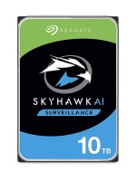 SEAGATE 10TB SkyHawk AI Surveillance HDD, 7200rpm SATA 6Gb/s 256MB Cache 3.5-Inch | ST10000VE0008