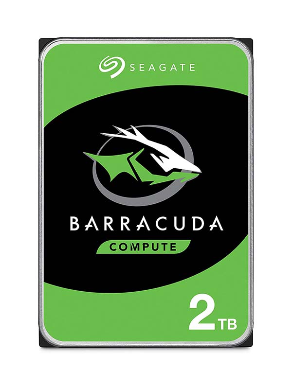 SEAGATE 2TB Barracuda HDD, 7200rpm SATA 6Gb/s 256MB Cache 3.5-Inch | ST2000DM008