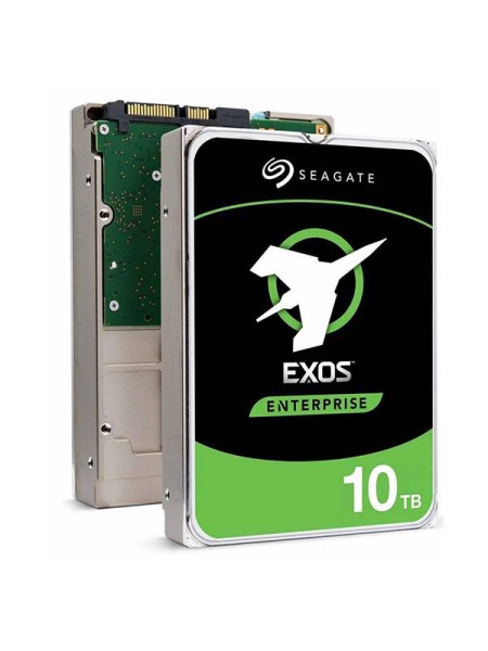 SEAGATE Exos X10 10TB, 512e SATA, 6Gb/s, 7200 RPM,