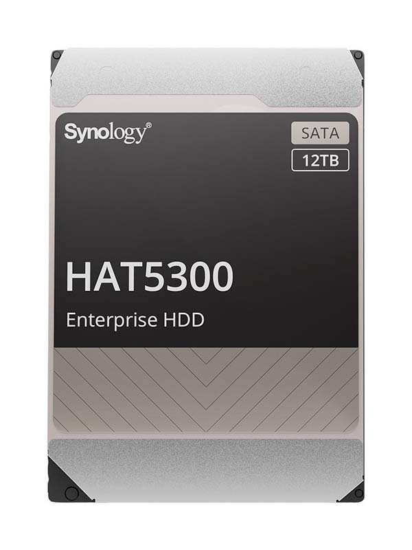 SYNOLOGY HAT 5300 Series 12TB HDD, 7200rpm, SATA 6 Gb/s, 3.5 Inch | HAT5300-12T