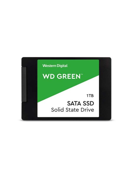 WD 1TB Green 3D NAND PC SSD - SATA III 6 Gb/s 2.5"/7mm Solid State Drive | WDS100T2G0A