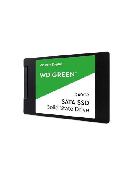 WD 240GB Green 3D NAND PC SSD - SATA III 6 Gb/s 2.5"/7mm Solid State Drive | WDS240G2G0A