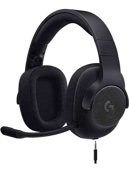 LOGITECH G433 7.1 Wired Surround Gaming Headset (Triple Black) | 981-000668
