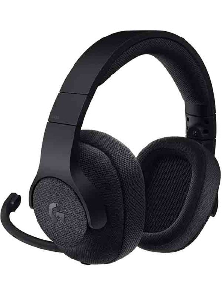 LOGITECH G433 7.1 Wired Surround Gaming Headset (Triple Black) | 981-000668