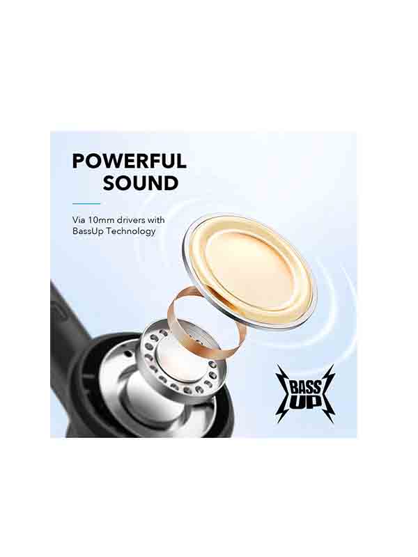 Anker Soundcore R100, Soundcore True Wireless Earbuds, Black with Warranty | Soundcore R100