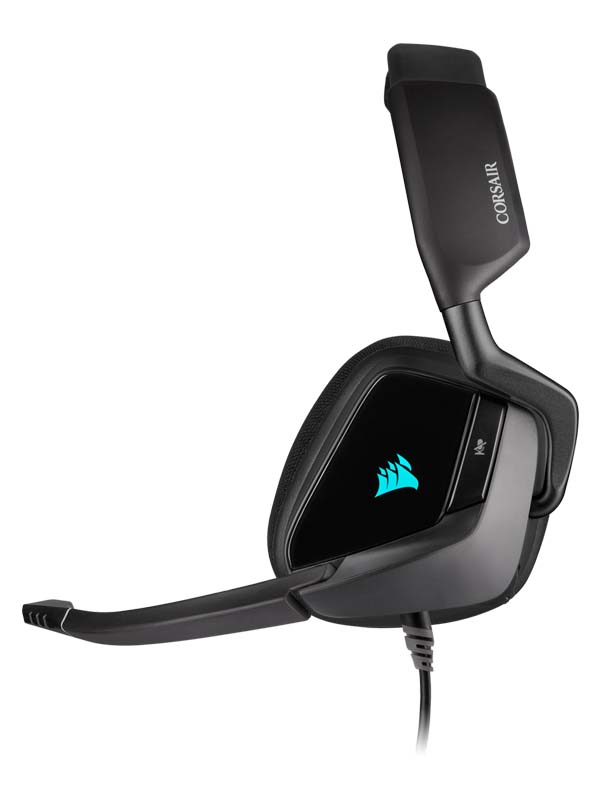 CORSAIR VOID RGB ELITE USB Premium Gaming Headset with 7.1 Surround Sound — Carbon | CA-9011203-NA