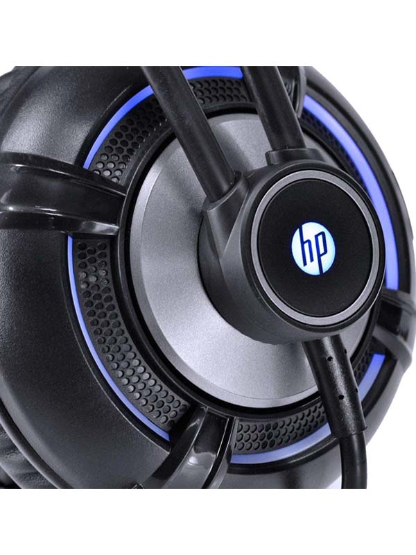 HP H300 USB and 3.5mm Wired 4D Stereo Gaming Headphone with Microphone | H300