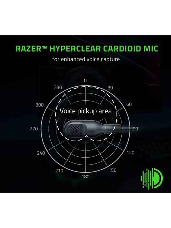 Razer BlackShark V2 X Gaming Headset, 7.1 Surround Sound Capable,  3.5mm Headphone Jack - Classic Black | RZ04-03240100-R3M1