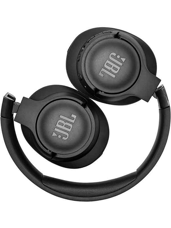 JBL TUNE 750BT Wireless Over-Ear Headphones with Noise Cancellation, Black | JBL TUNE 750BTNC