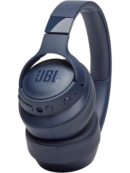 JBL TUNE 750BT Wireless Over-Ear Headphones with Noise Cancellation, Blue | JBL TUNE 750BTNC