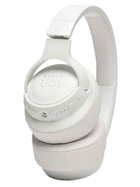 JBL TUNE 750BT Wireless Over-Ear Headphones with Noise Cancellation, White | JBL TUNE 750BTNC