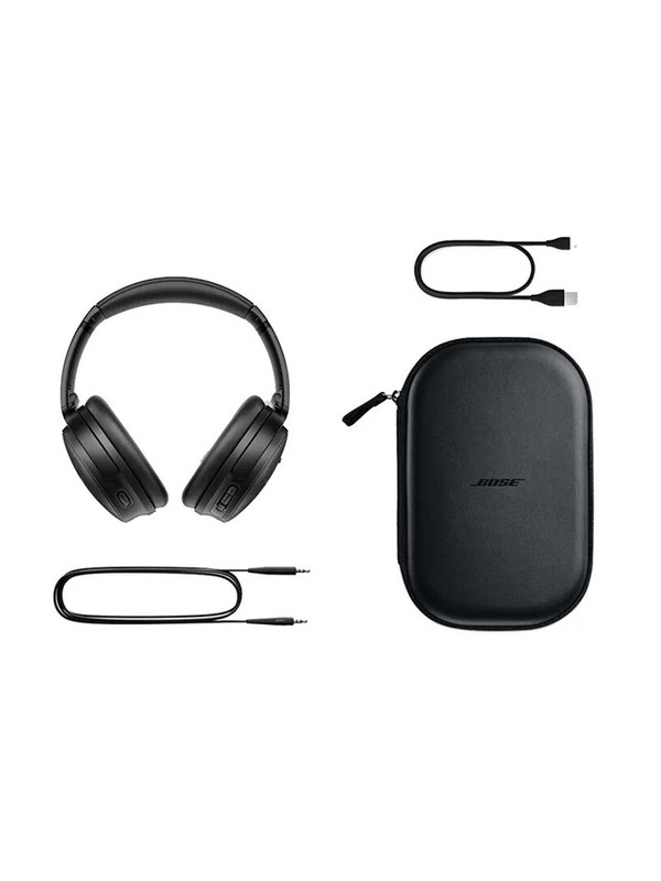 Bose Quiet Comfort 45 Wireless Over Ear Noise Cancelling Headphones Black | Bose QC45
