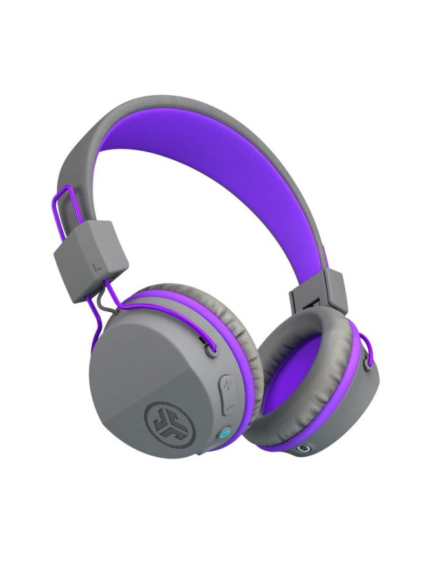 JLAB JBuddies Studio Kids Wireless Grey/Purple | Jbuddies Wireless Grey/Purple