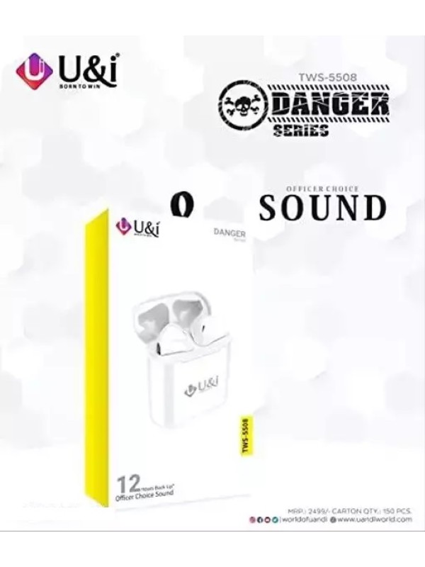 U&i TWS 5508 Danger Series Earpods | TWS 5508