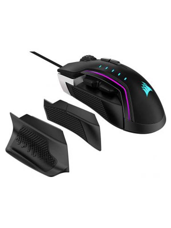 CORSAIR GLAIVE RGB PRO Gaming Mouse — Black | CH-9302211-NA