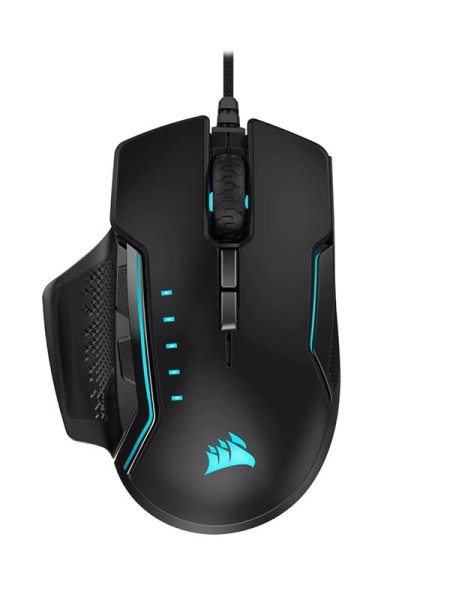 CORSAIR GLAIVE RGB PRO Gaming Mouse — Black | CH-9302211-NA