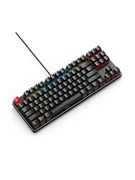 GLORIOUS GMMK-TKL-RGB Modular Mechanical Gaming Keyboard, Tenkeyless TKL (87 Key), RGB LED Backlit, Brown Switches, Hot Swap Switches, Black | GMMK-TKL-RGB