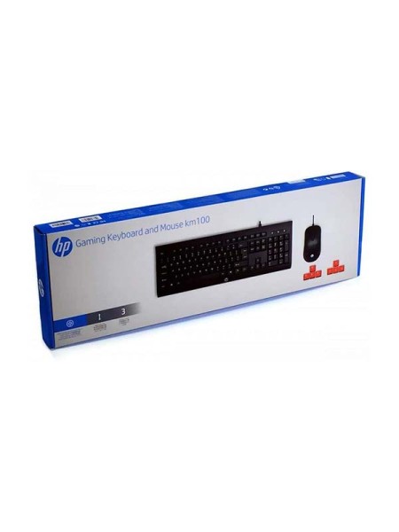 HP km100 Gaming Keyboard and Mouse | 1QW64AA