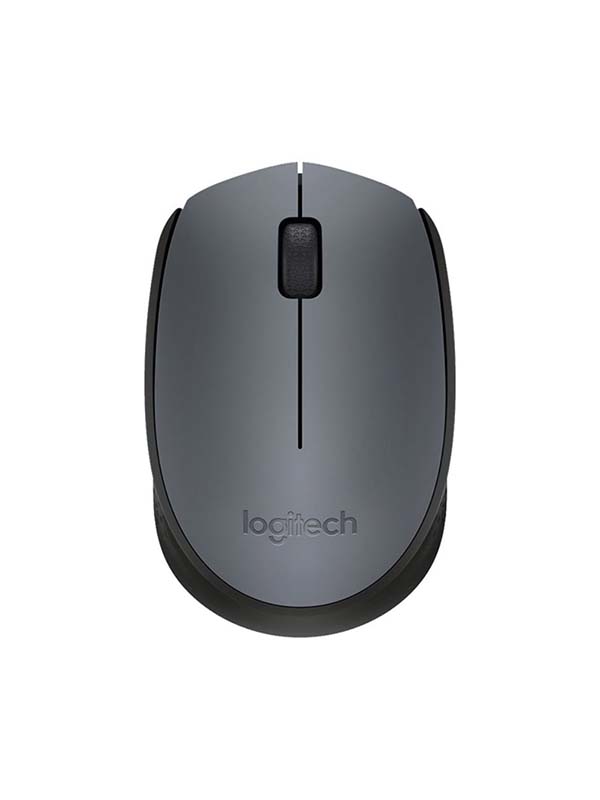 LOGITECH M170 Wireless Mouse, 2.4 GHz with USB Nano Receiver, Optical Tracking, Ambidextrous, PC / Mac / Laptop | 910-004642