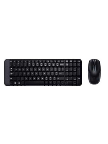 LOGITECH MK220 Wireless Keyboard & Mouse Combo-Black | 920-003160