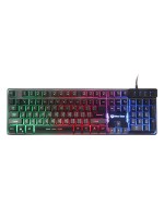 MEETION K9300 Gaming Keyboard Wired Colorful Rainbow Backlit Keyboard, MT-K9300