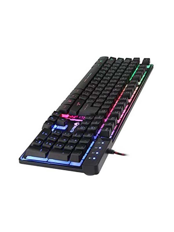 MEETION K9300 Gaming Keyboard Wired Colorful Rainbow Backlit Keyboard, MT-K9300