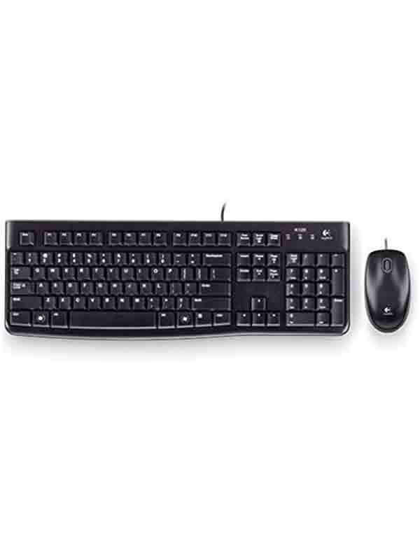 LOGITECH MK120 USB Keyboard & Mouse Combo-Black | 920-002565