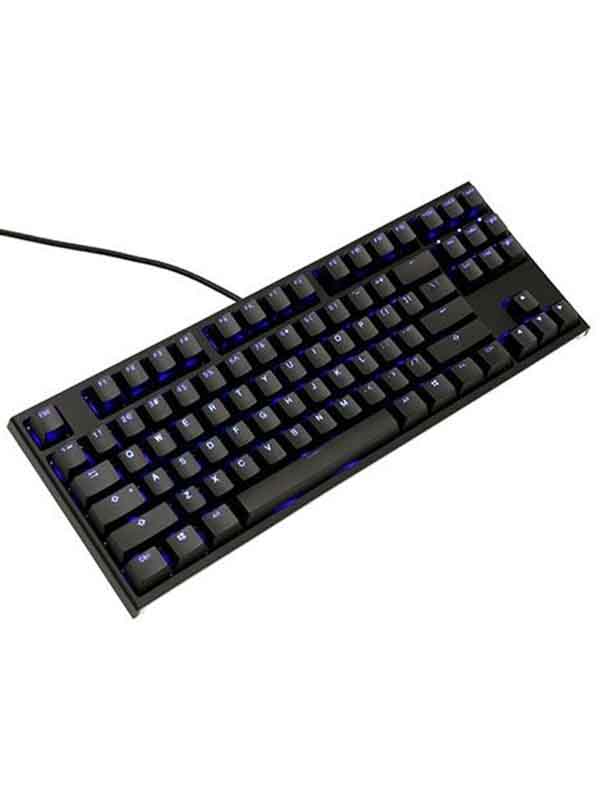 Ducky ONE 2 TKL LED Double Shot Black & Black Switch (English & Arabic) Gaming Mechanical Keyboard, DKON1787ST-CARALAZT1