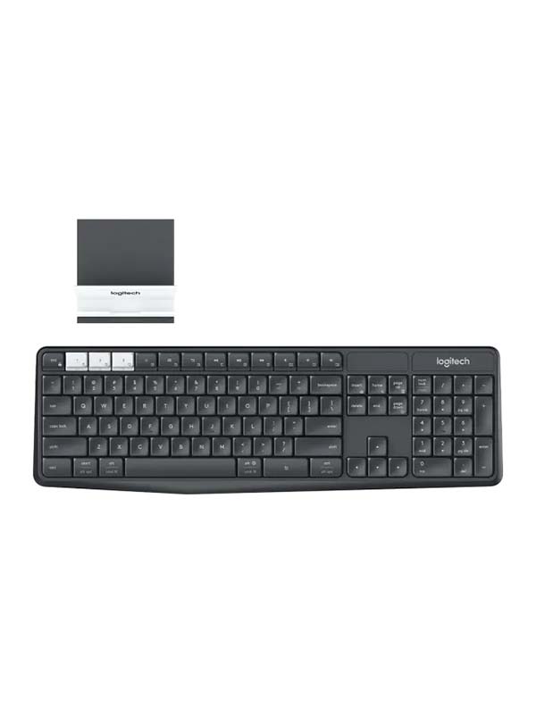 LOGITECH K375S, Multi Device Wireless Keyboard and Stand Combo | 920-008165