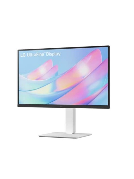 LG 27US550-W, LG UltraFine Monitor, 27-Inch UHD 4K IPS Display, 3840x2160 Resolution, 60Hz Refresh Rate, 5ms Response Time, HDR10, DCI-P3 90%, HDMI, DisplayPort 1.4, Height/Swivel/Pivot Stand | 27US550-W