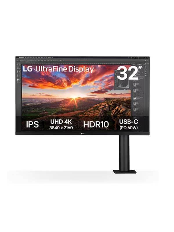 LG 32UN880K-B, LG UltraFine Ergo Monitor, 31.5-Inch UHD 4K IPS Display, 3840x2160 Resolution, 60Hz Refresh Rate, Dual 5W Speakers, C-Clamp Ergonomic Stand | 32UN880K-B LG 32UN880K-B, LG UltraFine Ergo Monitor, 31.5-Inch UHD 4K IPS Display, 3840x2160 Resolution, 60Hz Refresh Rate, Dual 5W Speakers, C-Clamp Ergonomic Stand | 32UN880K-B