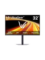 LG UltraGear G6 32G620B-B 32-inch QHD IPS Gaming Monitor, 200Hz, 1ms GTG, HDR10, NVIDIA G-SYNC Compatible, AMD FreeSync Premium, HDMI, DisplayPort 1.4, Height/Pivot/Swivel Stand, Black | 32G620B-B