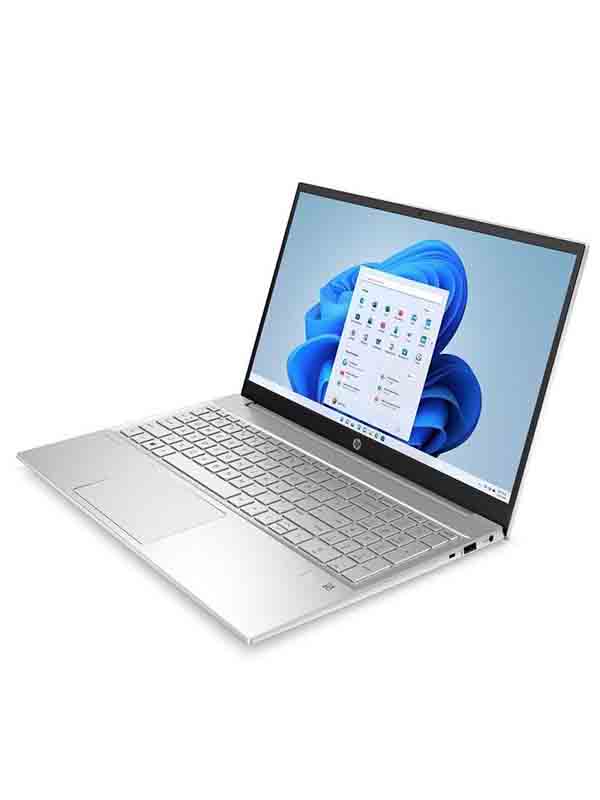  HP Pavilion Laptop 15-EG1020NE, 11th Gen  Intel Core i5-1155G7, 8GB RAM, 512GB SSD, Iris Xe Graphics, 15.6inch FHD Display, Windows 11 Home, Silver with Warranty | 63Q28EA#ABV