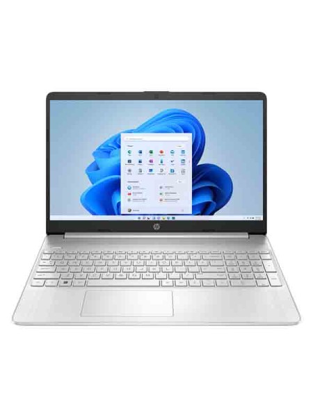 HP Laptop 15s-fq5141ne, 12th Gen Intel Core i3-1215U, 4GB RAM, 256GB SSD, Intel UHD Graphics, 15.6inch FHD Display, Windows 11 Home, English & Arabic Keyboard, Silver with Warranty | 7Z8J8EA