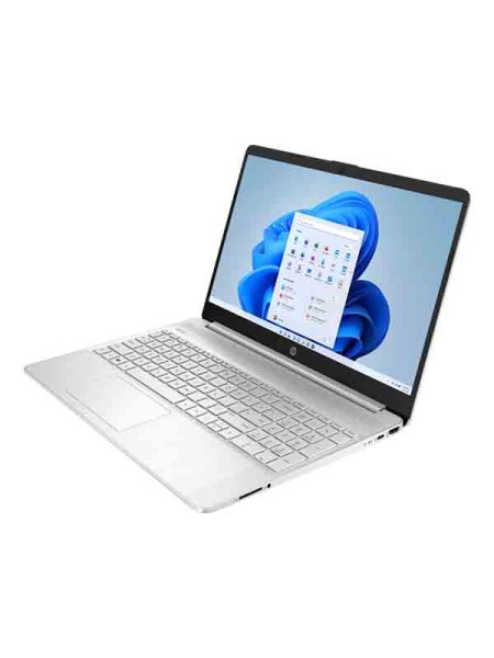 HP Laptop 15s-fq5141ne, 12th Gen Intel Core i3-1215U, 4GB RAM, 256GB SSD, Intel UHD Graphics, 15.6inch FHD Display, Windows 11 Home, English & Arabic Keyboard, Silver with Warranty | 7Z8J8EA