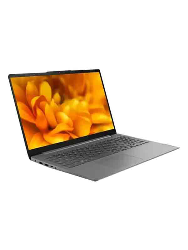 Lenovo IdeaPad 3 15ITL6 Laptop, 11th Gen Intel Core i5 - 1155G7, 8GB RAM, 512GB SSD, Intel Iris Xe Graphics, 15.6inch FHD Display, Windows 11 Home, English/Arabic Keyboard, Grey with Warranty | 82H8033NAX