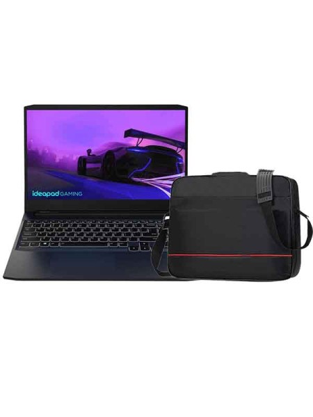 Lenovo Ideapad Gaming 3 15IHU6 Laptop, 11th Gen Intel Core i5-11320H, 8GB RAM, 512GB SSD, Nvidia GeForce GTX 1650 4GB Graphics, 15.6inch FHD IPS Display,  Windows 11 Home, English & Arabic Keyboard, Black with Warranty | 82K101HLAX