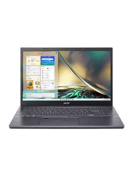 Acer Aspire 5 A515 Laptop, Acer Laptop, 13th Gen Intel Core i5-13500U, 8GB RAM, 256GB SSD, 15.6" FHD Display, Intel Iris XE Graphics, Windows 11 Home, English KB, Steel Gray with Warranty | NX.KHJSA.001