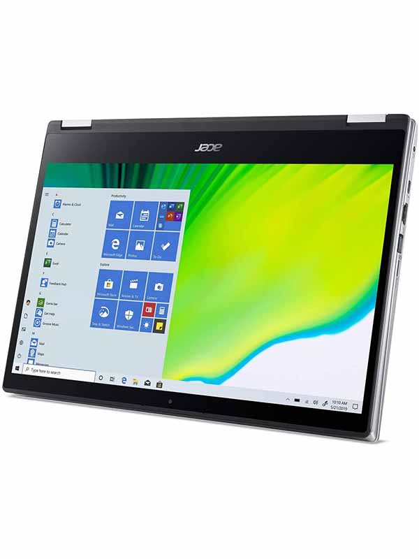 Acer Convertible Notebook Laptop Spin 3 SP314, 14" FHD IPS  Touch Display, 10th Gen Intel Core i7-1065G, 8GB RAM, 512GB SSD, ‎Intel UHD Graphics, Windows 10 Home, Silver with Warranty | Acer Spin 3 SP31
