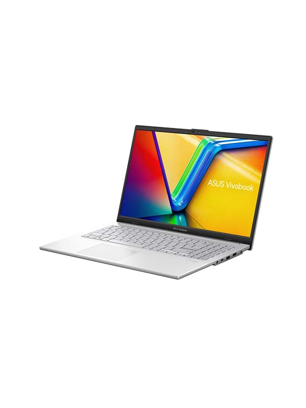 Asus E1504GA Vivobook Go 15 (2023) Laptop, 13th Gen Intel Core i3 N305, 8GB RAM ,256GB SSD, Intel UHD Graphics, 15.6inch FHD Display, Windows 11 Home, English & Arabic Keyboard, Silver with Warranty | E1504GA-NJ233W