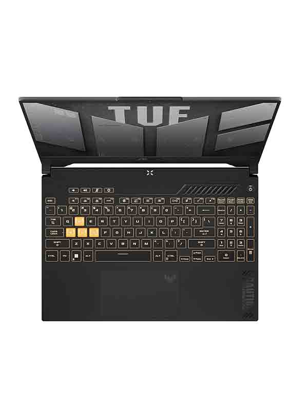 Asus TUF 15 FX507ZV, Asus Gaming Laptop, 12th Gen Intel Core i7-12700H, 16GB RAM, 512GB SSD, Nvidia GeForce RTX 4060 8GB Graphics, 15.6" FHD 144Hz Display, Windows 11 Home, English KB, Gray with Warranty | 90NR0FA7-M009E0