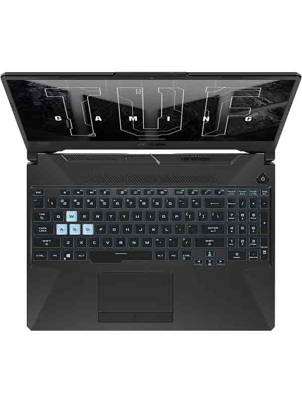 Asus TUF F15 FX506HC-F15.153050 Gaming Laptop, 15.6 FHD IPS 144 Hz Display, 11th Gen Intel Core i5-11400H Processor, 8GB RAM, 512GB SSD, NVIDIA GeForce RTX3050 4GB Graphics, Windows 11 Home, Eclipse Grey with Warranty | FX506HC-F15.153050