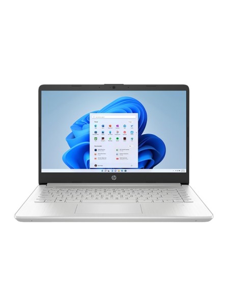 HP 14s-DQ5029NE Laptop, HP Laptop, 12th Gen Intel Core i5-1235U, 8GB RAM, 512GB SSD, Intel Iris X Graphics, 14" FHD Display, Windows 11 Home, English & Arabic Keyboard, Silver with Warranty | 77C66EA#ABV