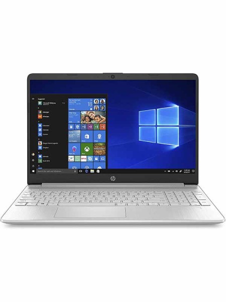 HP 15S-FQ2020NE Laptop, 11th Gen Intel Core i3-1155G4, 15.6" FHD Display, 4GB RAM, 256GB SSD,  Intel UHD Graphics, Windows 11 Home, ENG-ARAB Keyboard, Silver with Warranty