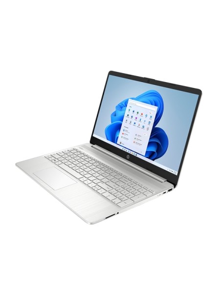 HP 15s-fq5340TU, HP Laptop, 12th Gen  Intel i3 1215U, 8GB RAM, 256GB SSD, Intel UHD Graphics, 15.6" FHD Display, Windows 11 Home, Silver, English Keyboard with Warranty | 9R168PA#UUF