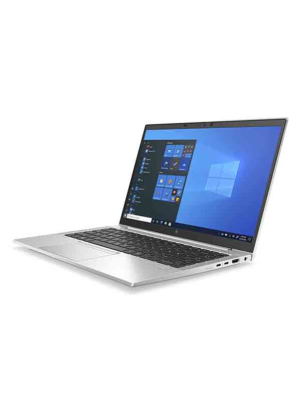 HP EliteBook 830 G8 Laptop, 11th Gen Intel Core i5-1145G7, 8GB RAM, 256GB SSD, Intel Iris Xe graphics, 14inch FHD LED UWVA Display, Windows 11 Pro, English & Arabic Keyboard, Silver with 3 Years Warranty | 26D60AV